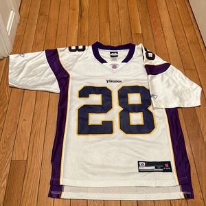 NFL Reebok Authentic Adrian Peterson Minnesota Vikings Jersey Size Small